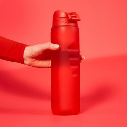 Leak Proof 1 litre Water Bottle, Recyclon™, Red, 1L