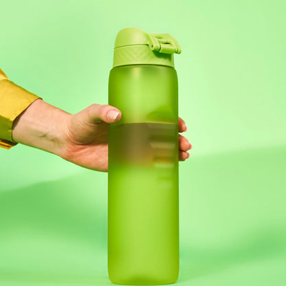 Leak Proof 1 litre Water Bottle, Recyclon™, Green, 1L