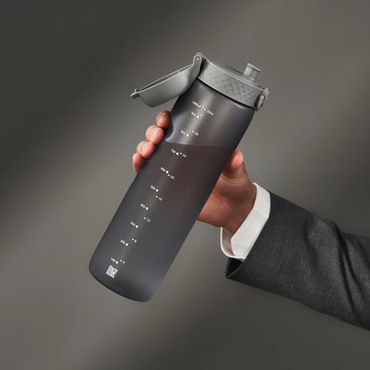 Leak Proof 1 litre Water Bottle, Recyclon™, Grey, 1L