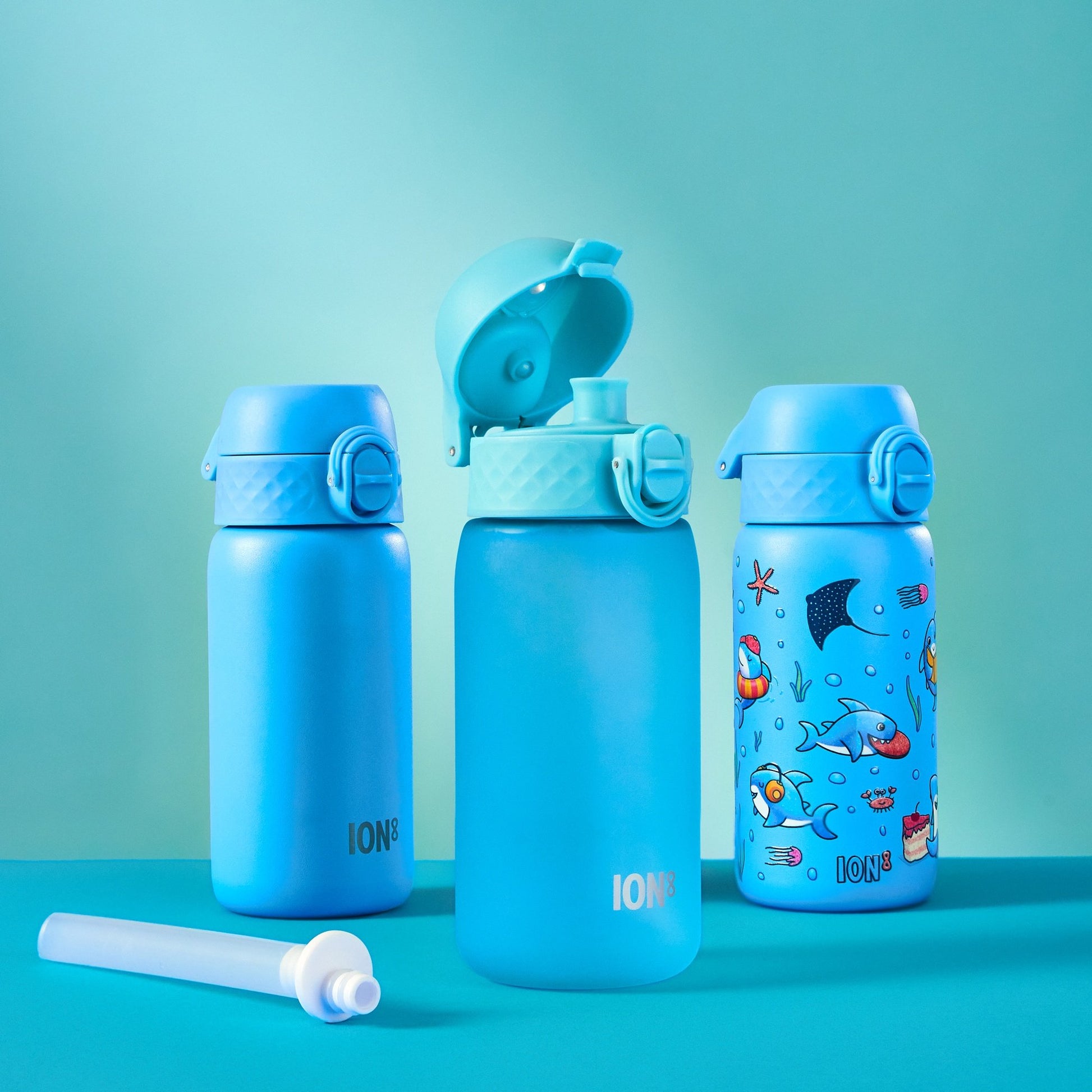 Small Straw for 300ml -400ml ION8 Bottles, Add-on Straw, Small