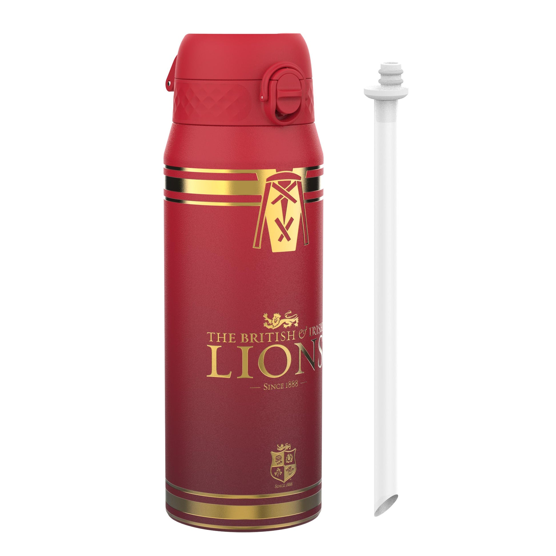 Lions X ION8 Insulated Steel Water Bottle, British & Irish Lions, Heritage, 750ml (24oz)
