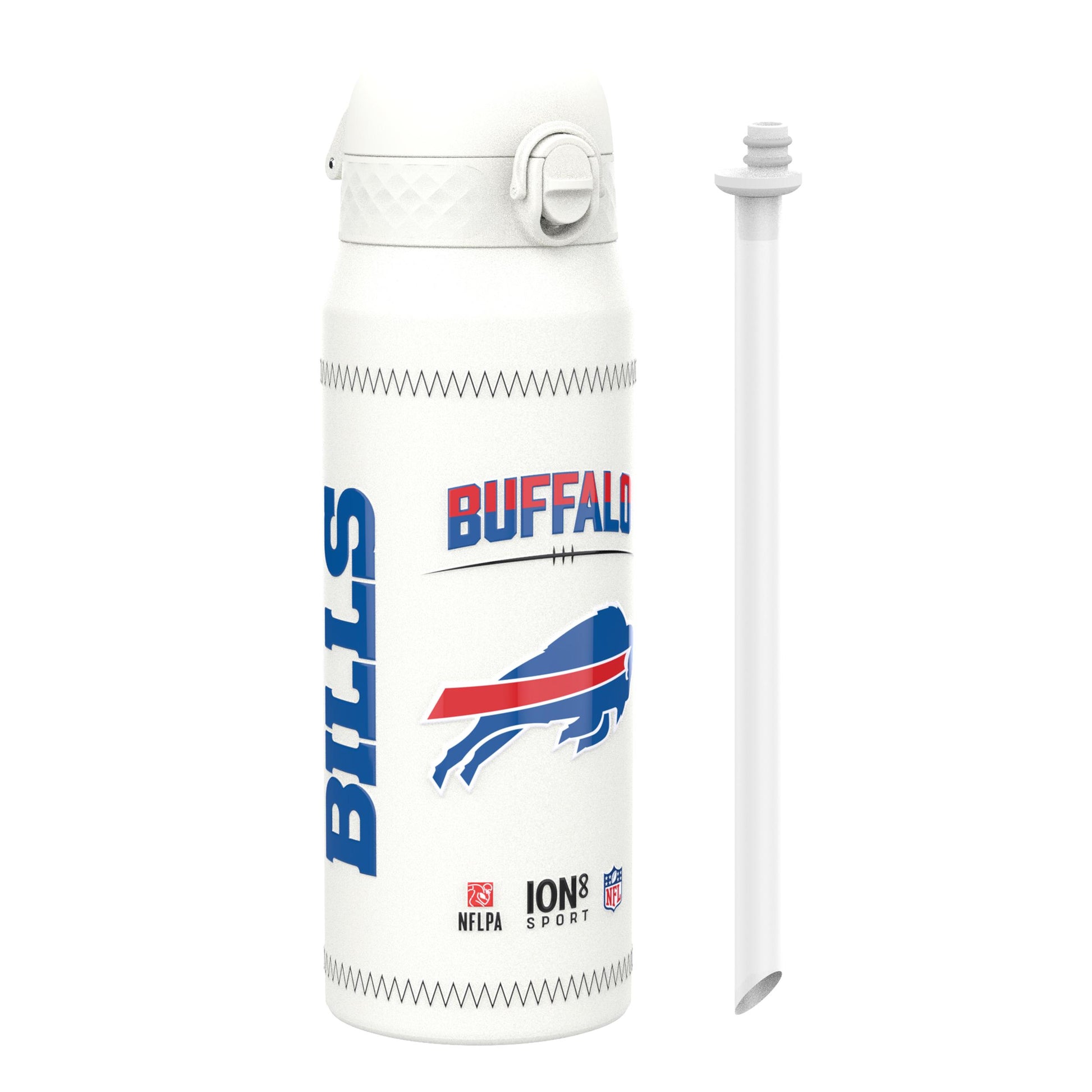 NFL x Ion8 Sports, Insulated Bottle, GameDay Series, Allen Bills, 750ml (24oz)