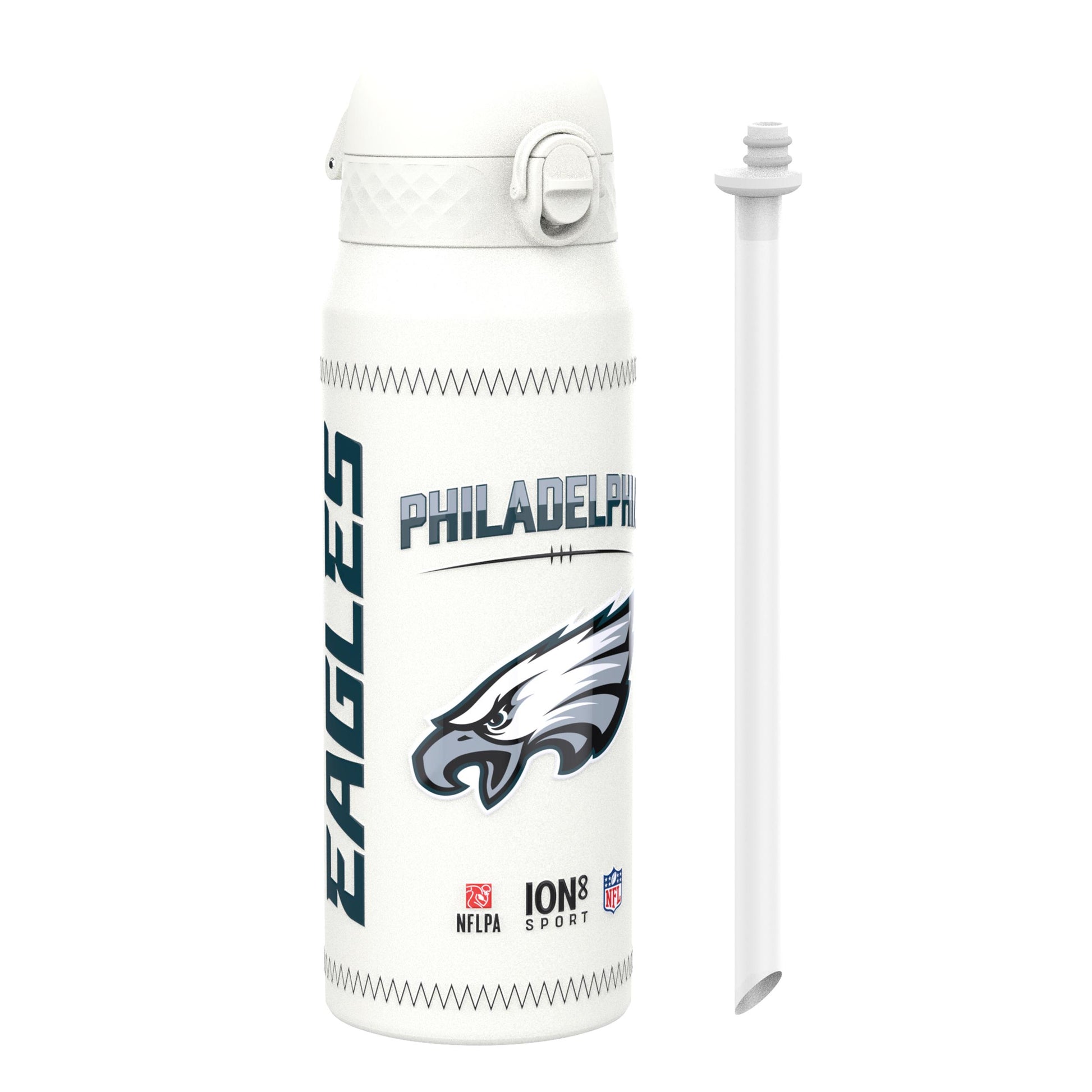 NFL x Ion8 Sports, Insulated Bottle, GameDay Series, Hurts Eagles, 750ml (24oz)