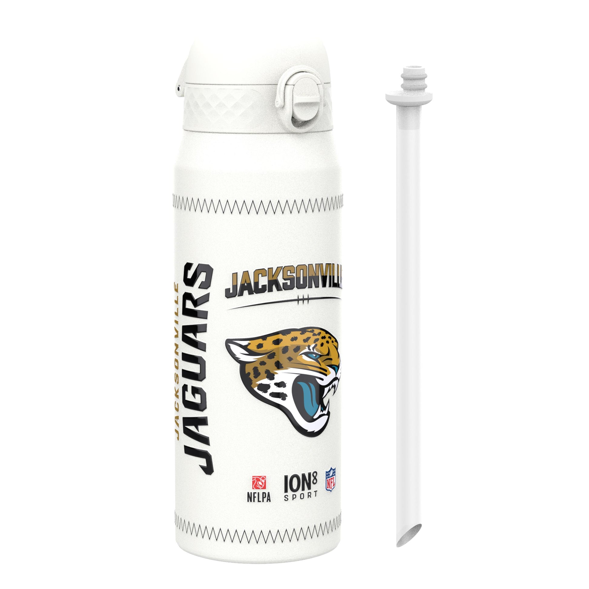 NFL x Ion8 Sports, Insulated Bottle, GameDay Series, Hunter Jaguars, 750ml (24oz)