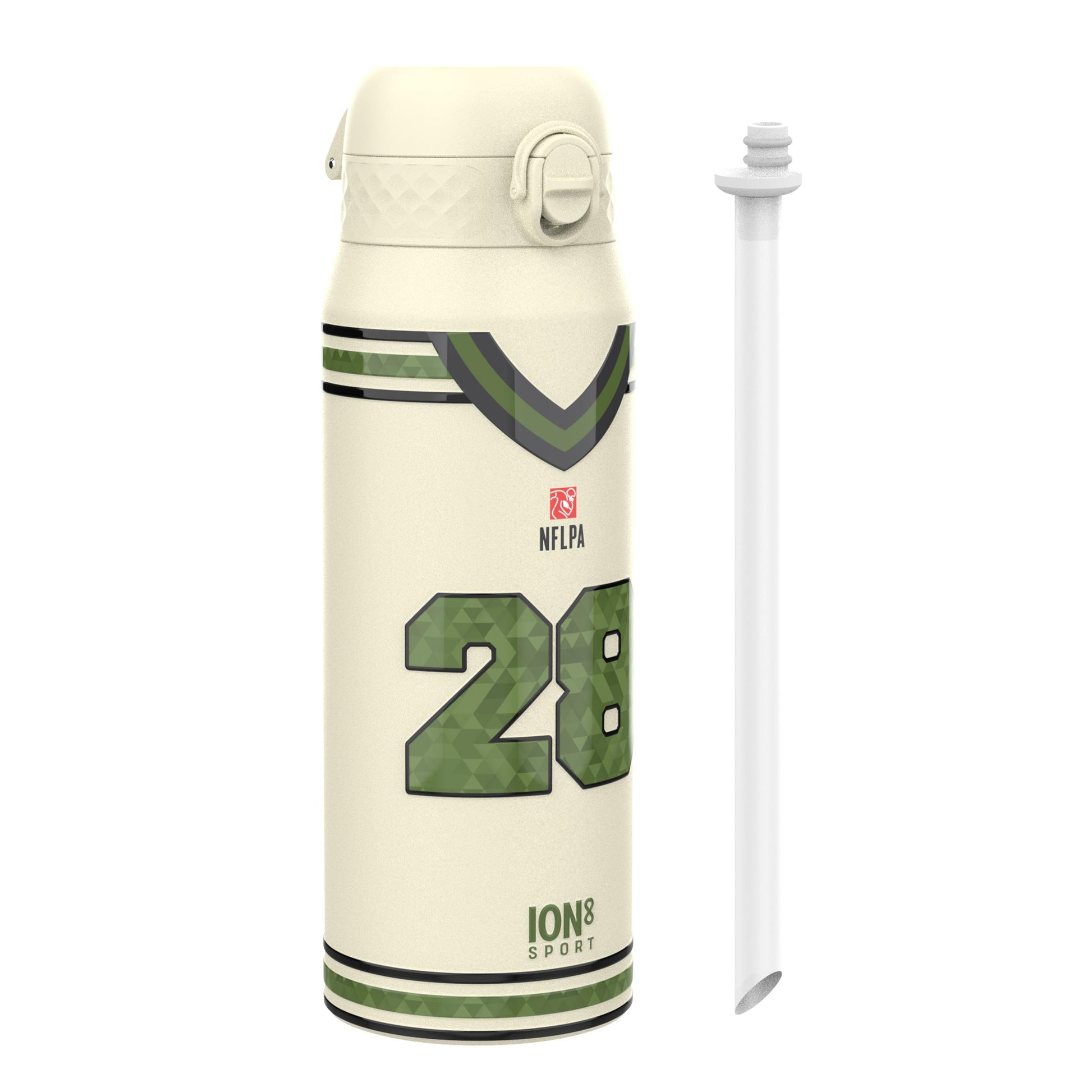 NFL x Ion8 Sports, Insulated Bottle, Icon Series, De'Von Achane, 750ml (24oz)