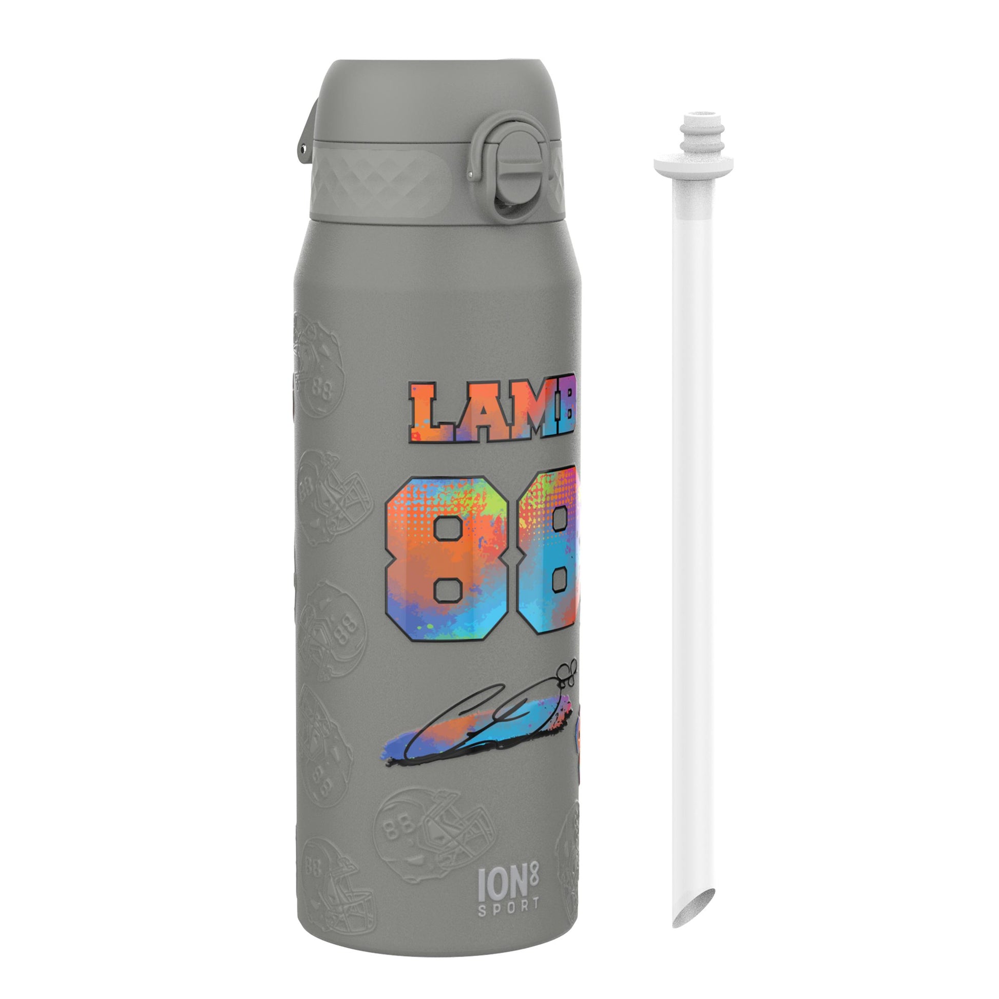 NFL x Ion8 Sports, Insulated Bottle, Signature Series, CeeDee Lamb, 750ml (24oz)