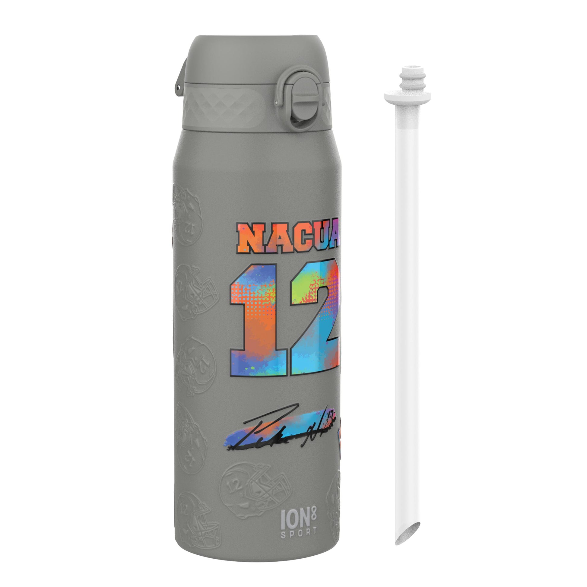 NFL x Ion8 Sports, Insulated Bottle, Signature Series, Puka Nacua, 750ml (24oz)