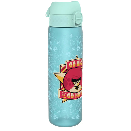 Leak Proof Slim Water Bottle, Recyclon™, Angry Birds Go Big, 500ml (18oz) - ION8