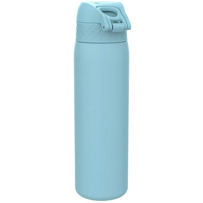Leak Proof Slim Water Bottle, Stainless Steel, Alaskan Blue, 600ml (20oz) Ion8