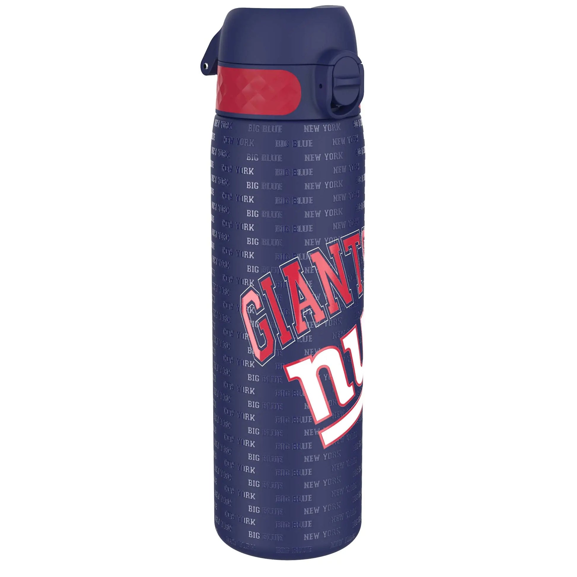 Leak Proof Slim Water Bottle, Stainless Steel, NFL Giants, 600ml (20oz) - ION8