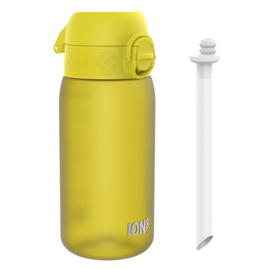 Kids Water Bottle With Straw, Recyclon, Yellows, 350ml