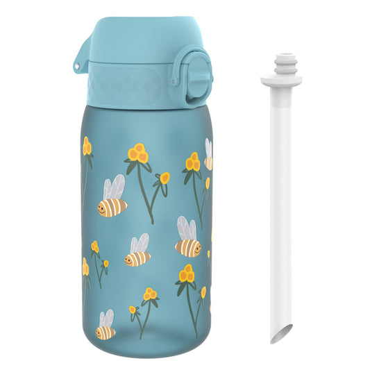 Kids Water Bottle With Straw, Recyclon, Bumble Bees, 350ml