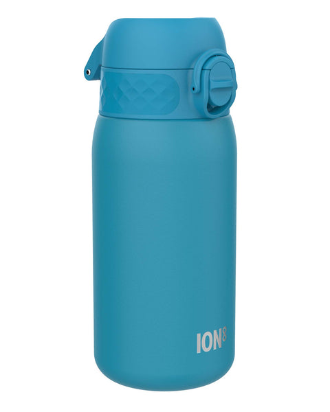 Leak Proof Water Bottle, Stainless Steel, Blue, 400ml (13oz)