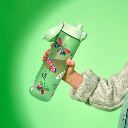 Leak Proof Slim Water Bottle, Recyclon™, Wild Butterfly, 500ml (18oz)