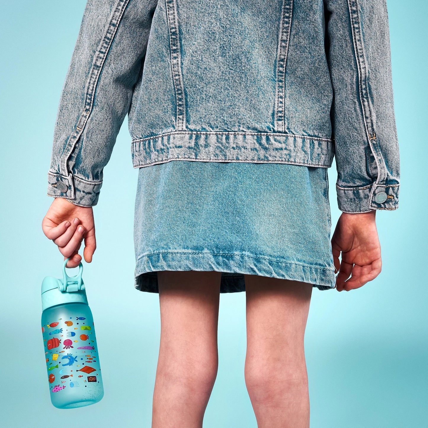 Leak Proof Kids Water Bottle, Recyclon™, Fish, 350ml (12oz)