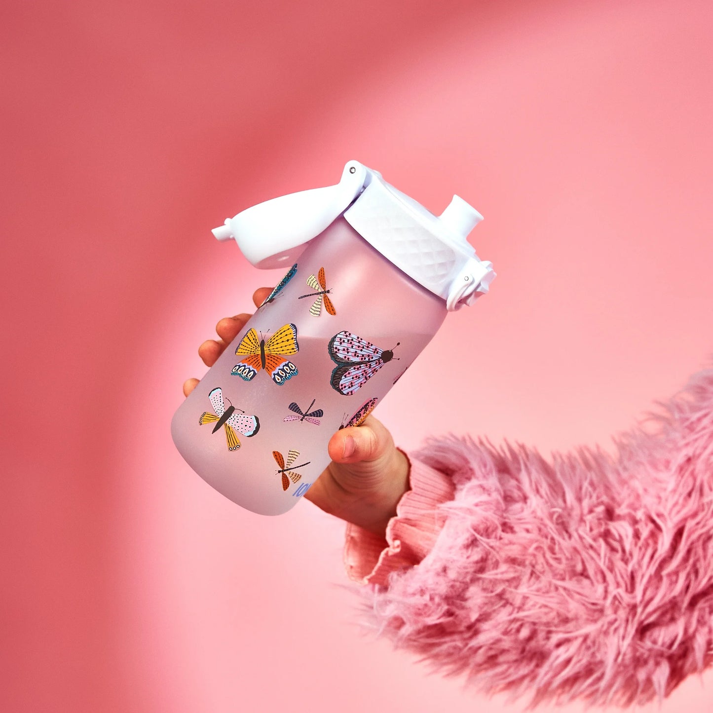 Leak Proof Kids Water Bottle, Recyclon™, Butterflies, 350ml (12oz)