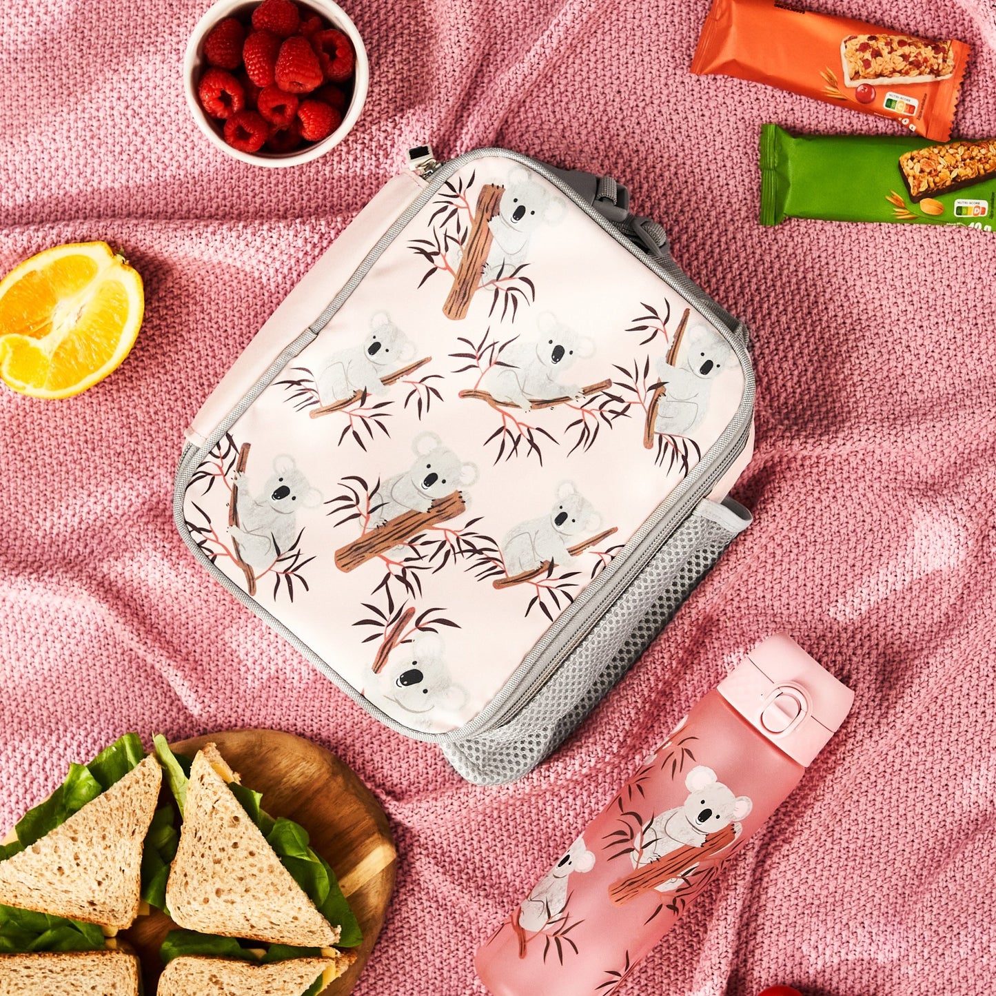 Lunchtasche für Kinder, isoliert, Koala, mittelgroß