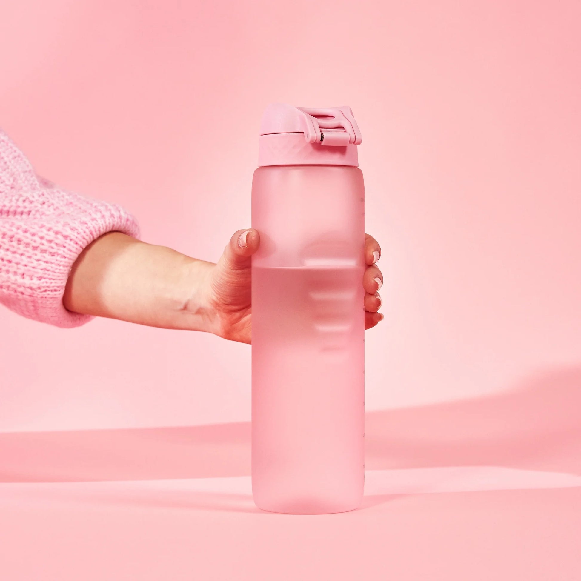 Leak Proof 1 litre Water Bottle, Recyclon™, Rose Quartz, 1L ION8