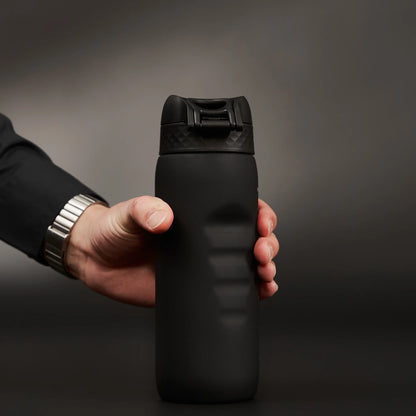 Leak Proof Water Bottle, Recyclon™, Black, 750ml (24oz)
