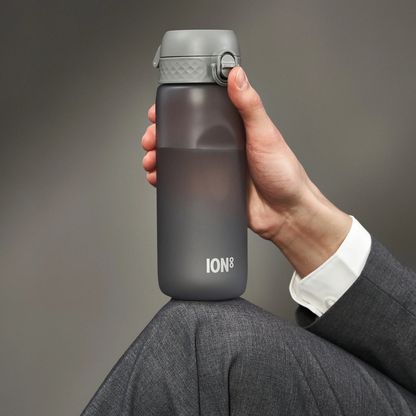 Leak Proof Water Bottle, Recyclon™, Grey, 750ml (24oz)