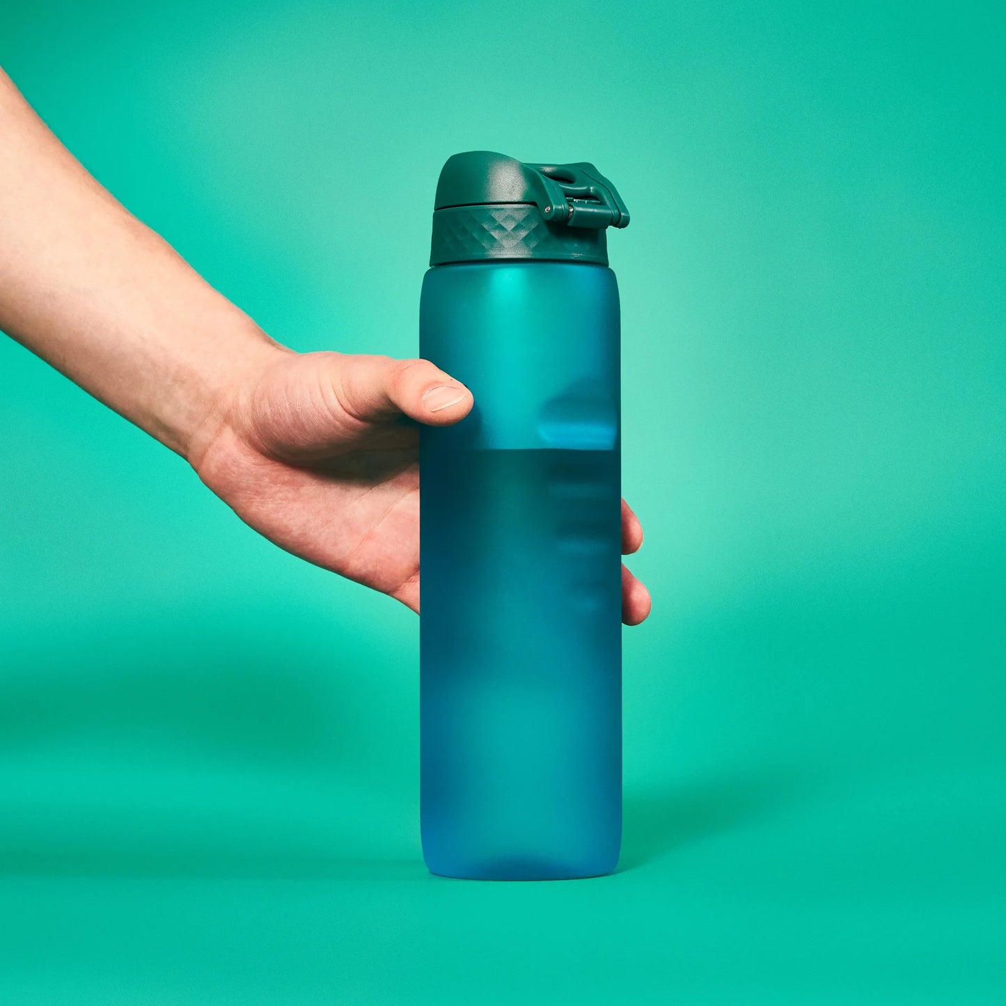 Leak Proof 1 litre Water Bottle, Recyclon™, Aqua, 1L