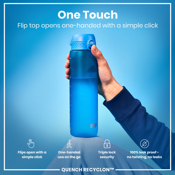 1L Wasserflasche – Blau, 1100ml