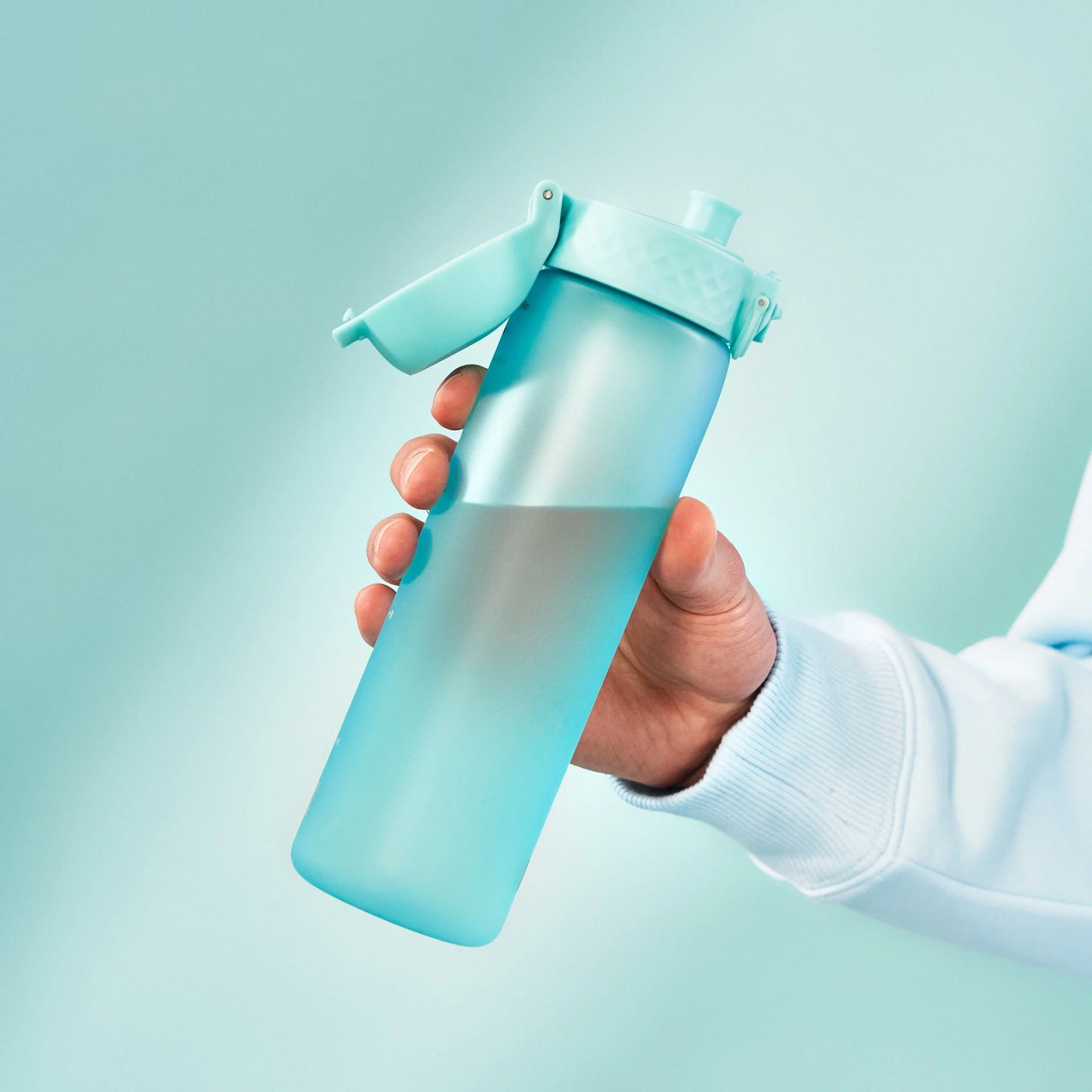 Leak Proof Slim Water Bottle, Recyclon™, Sonic Blue, 500ml (18oz)