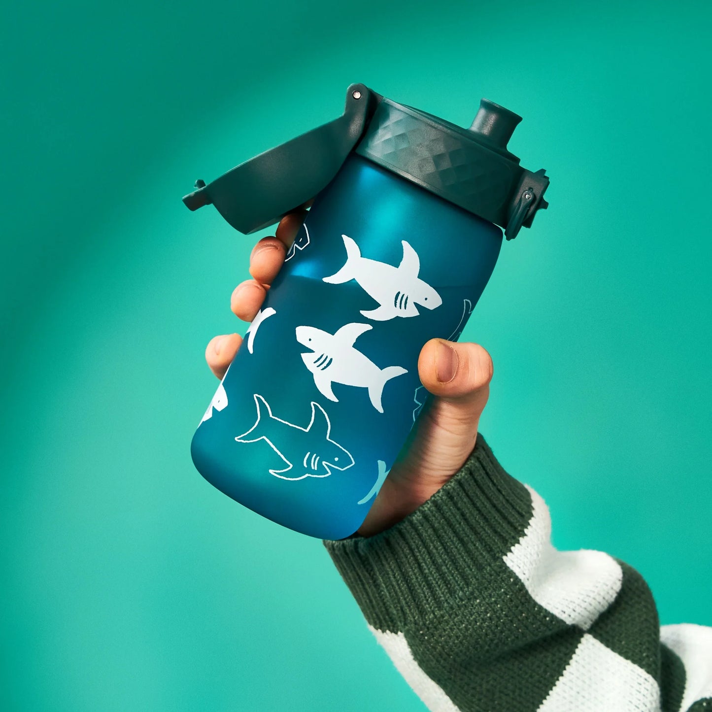 Leak Proof Kids Water Bottle, Recyclon™, Shark, 350ml (12oz)