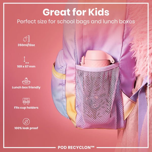 Leak Proof Kids Water Bottle, Recyclon, Koalas, 350ml (12oz)