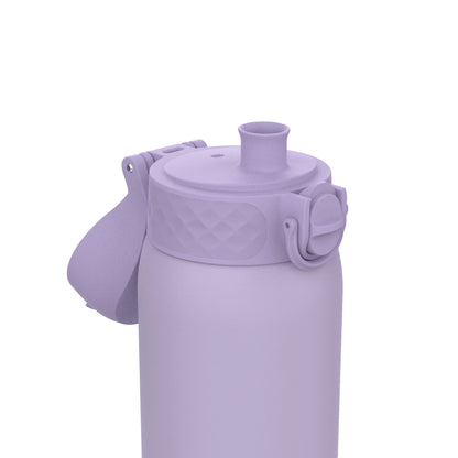 Leak Proof Kids Water Bottle, Stainless Steel, Light Purple, 400ml (13oz)