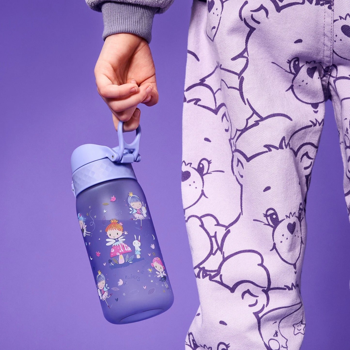 Leak Proof Kids Water Bottle, Recyclon™, Fairies, 350ml (12oz)