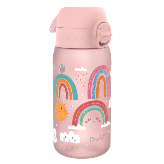 Leak Proof Kids Water Bottle, Recyclon™, Rainbows, 350ml (12oz)