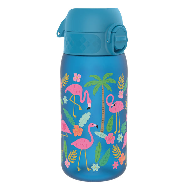 Leak-Proof Kids Water Bottle - BPA-Free Flamingos Design 400ml