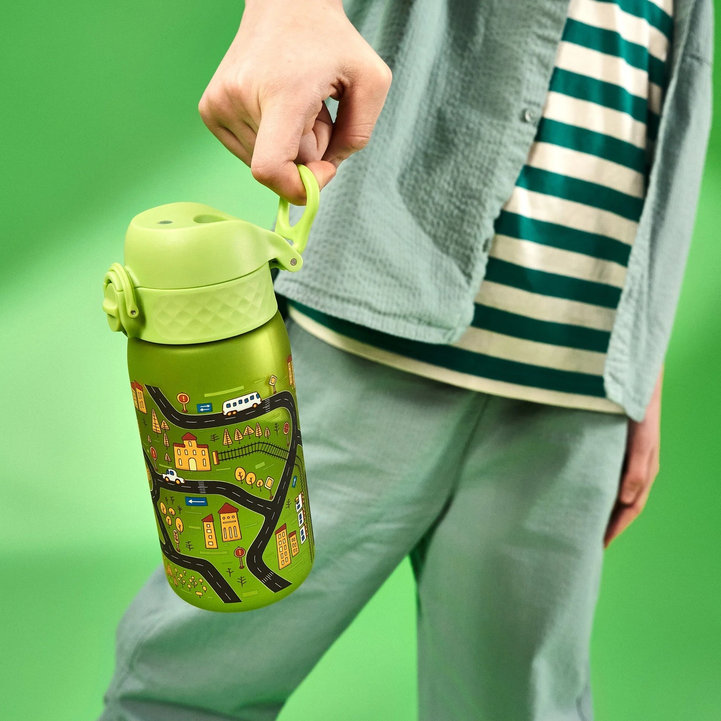 Leak Proof Kids Water Bottle, Recyclon™, Cars, 350ml (12oz)