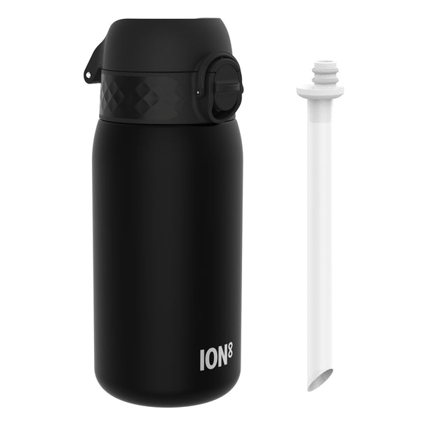 Wasserflasche – Schwarz, 400 ml