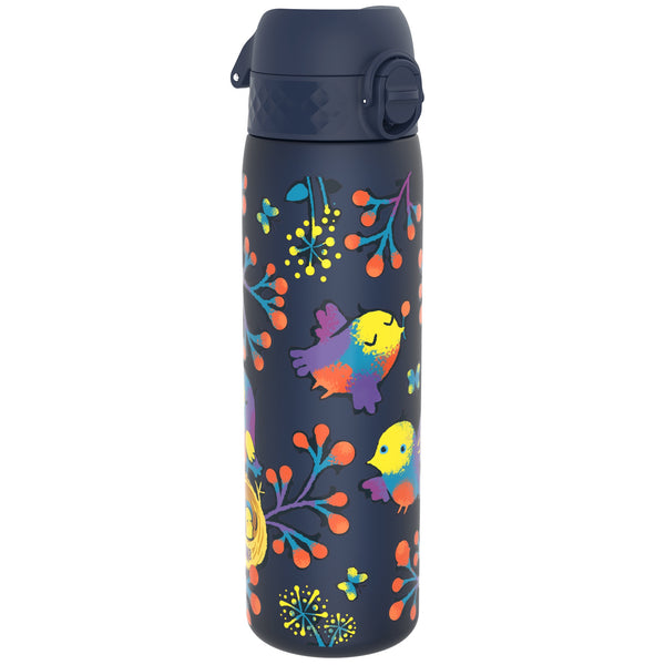 Schmale Trinkflasche – Vögel, 500ml