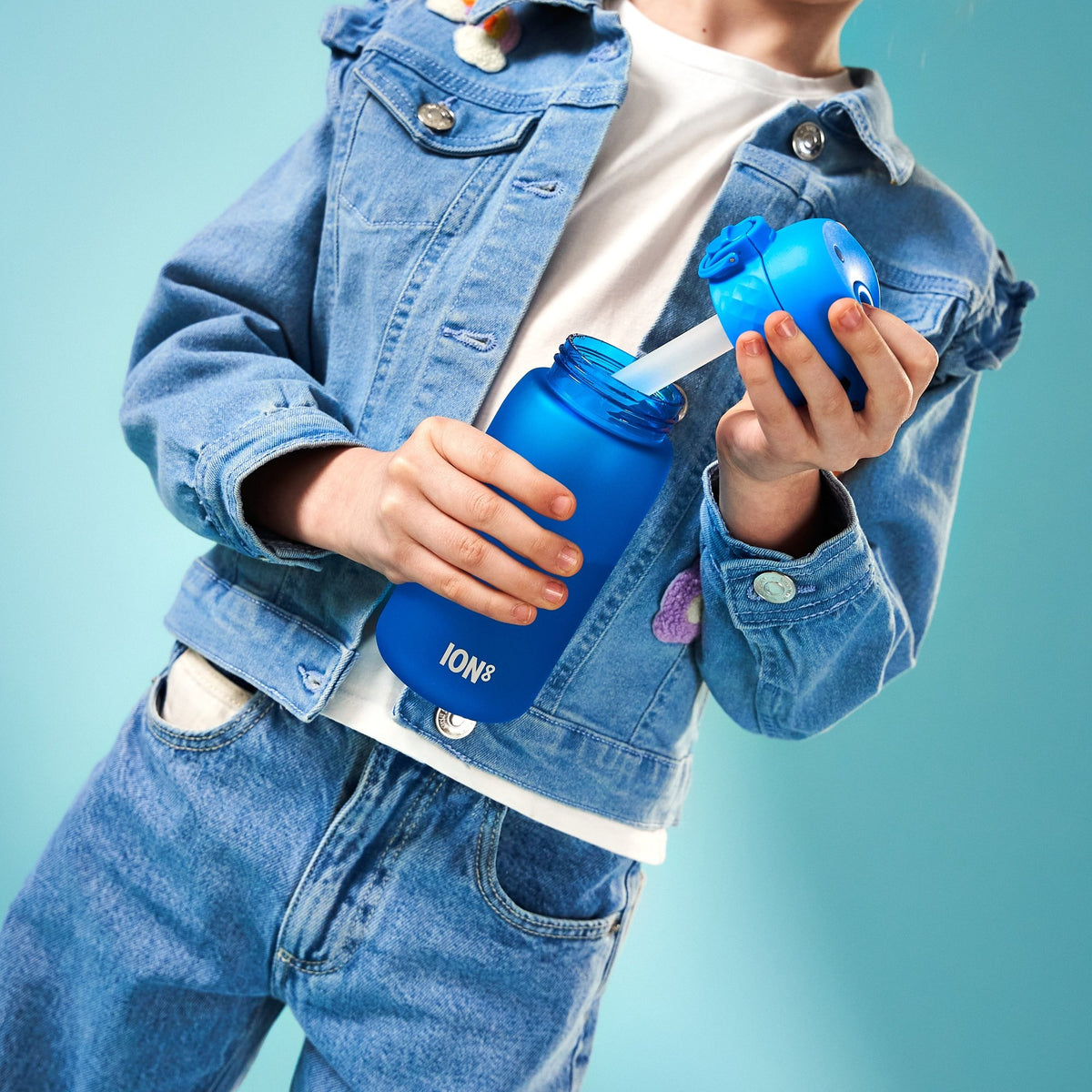 Small Straw for 300ml -400ml ION8 Bottles, Add-on Straw, Small