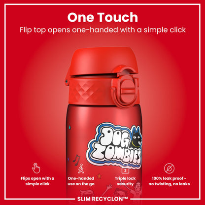 Tom Gates x Ion8 Leakproof, Recyclon, Dog Zombies, 500ml (18oz)