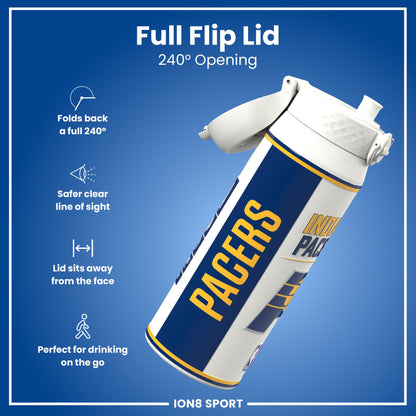NBA x Ion8 Sports, Insulated Bottle, Indiana Pacers, 750ml (24oz)