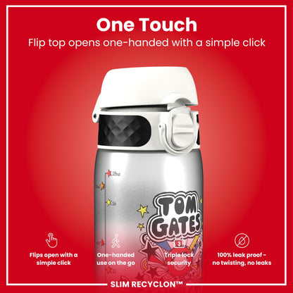 Tom Gates x Ion8 Leakproof, Recyclon, Motivator, 500ml (18oz)