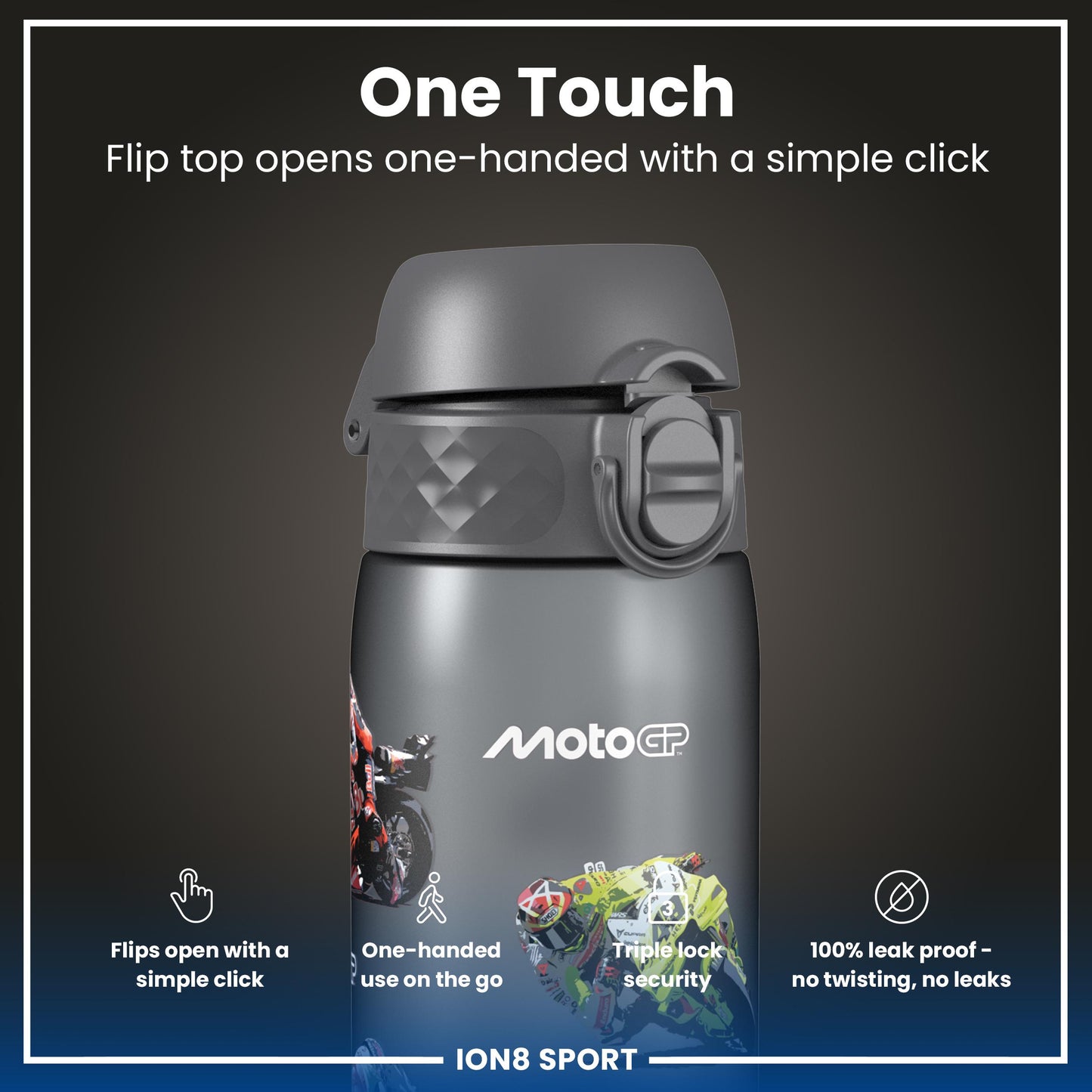 MotoGP x Ion8 Sports, Recyclon, Rider Mix, 500ml (18oz)