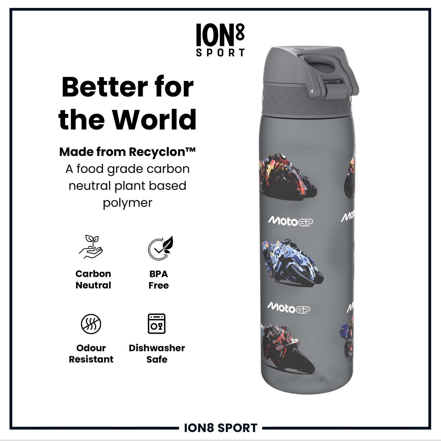 MotoGP x Ion8 Sports, Recyclon, Rider Mix, 500ml (18oz)