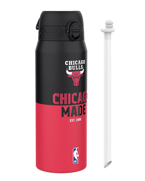 NBA x ION8, Insulated Steel Bottle, Chicago Bulls, 750ml (24oz)