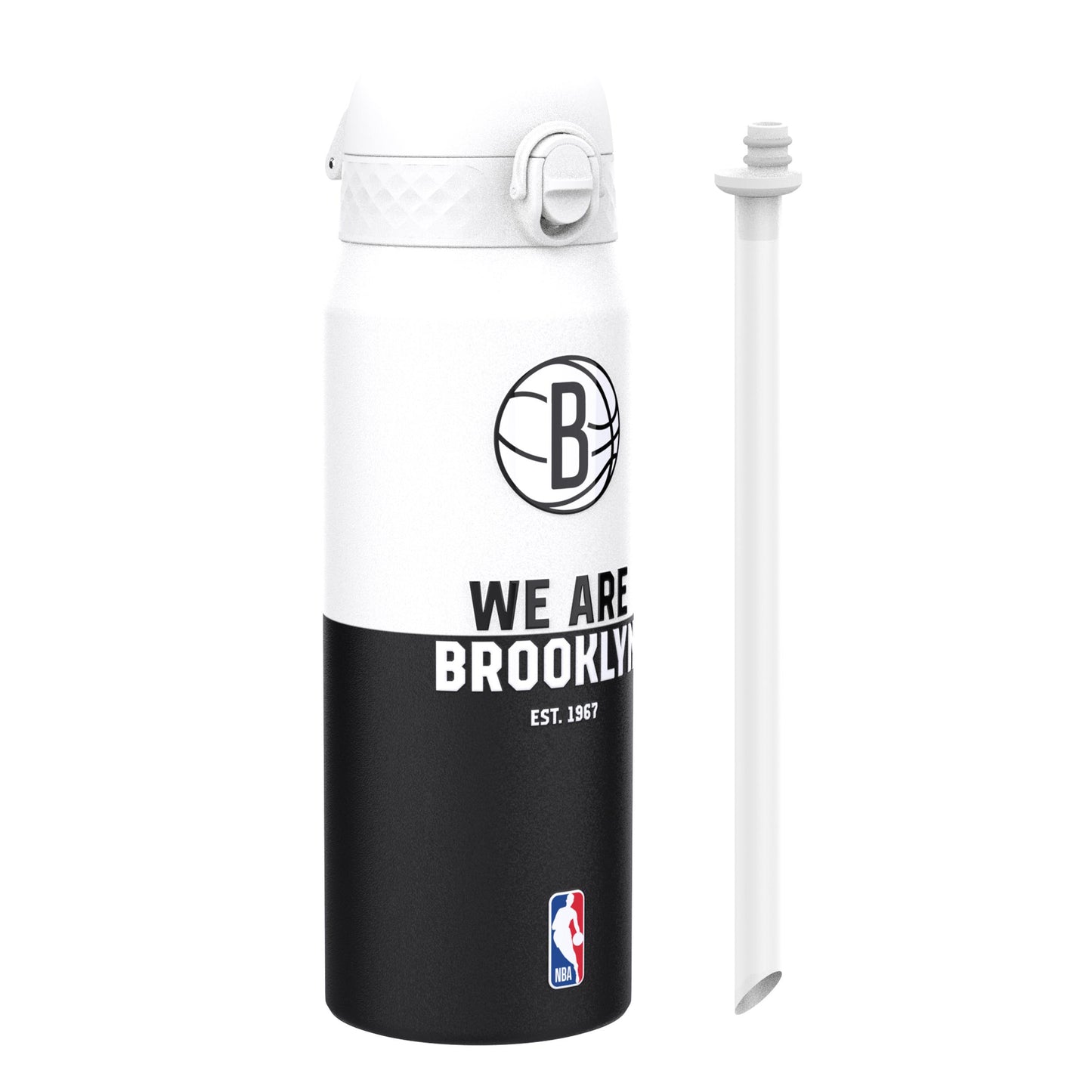 NBA x Ion8 Sports, Insulated Bottle, Brooklyn Nets, 750ml (24oz)