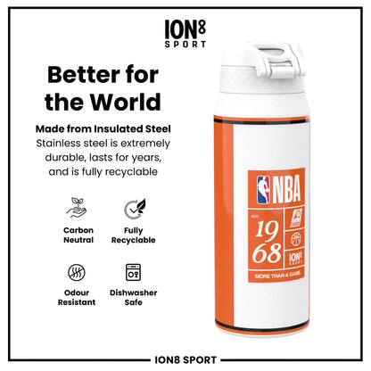 NBA x Ion8 Sports, Insulated Bottle, Phoenix Suns, 750ml (24oz)