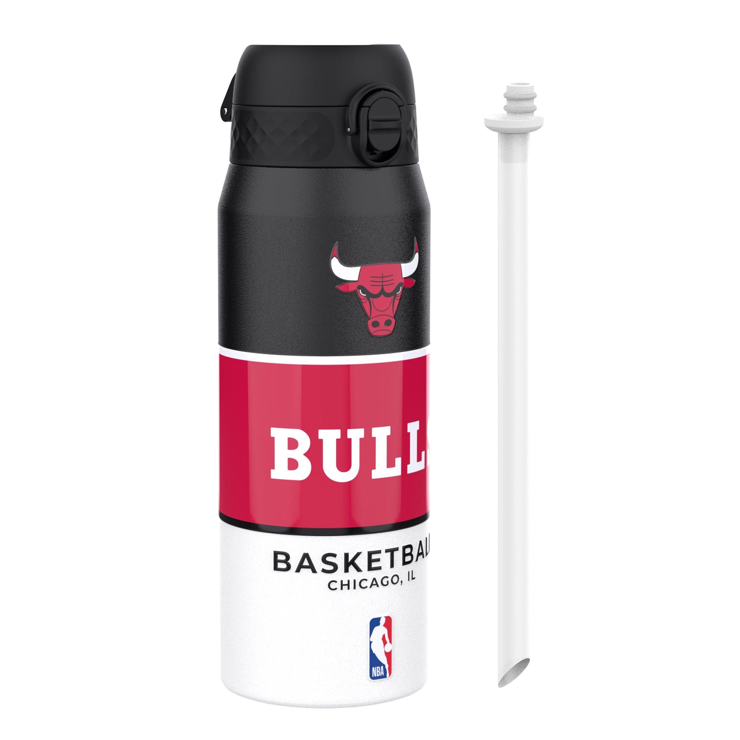 NBA x Ion8 Sports, Insulated Bottle, Chicago Bulls, 750ml (24oz)