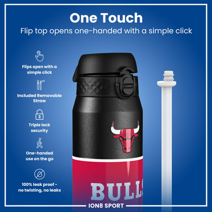 NBA x Ion8 Sports, Insulated Bottle, Chicago Bulls, 750ml (24oz)
