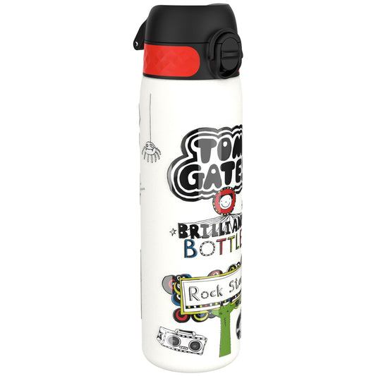 Tom Gates x Ion8 Water Bottle, Stainless Steel, Rockstar, 600ml (20oz)