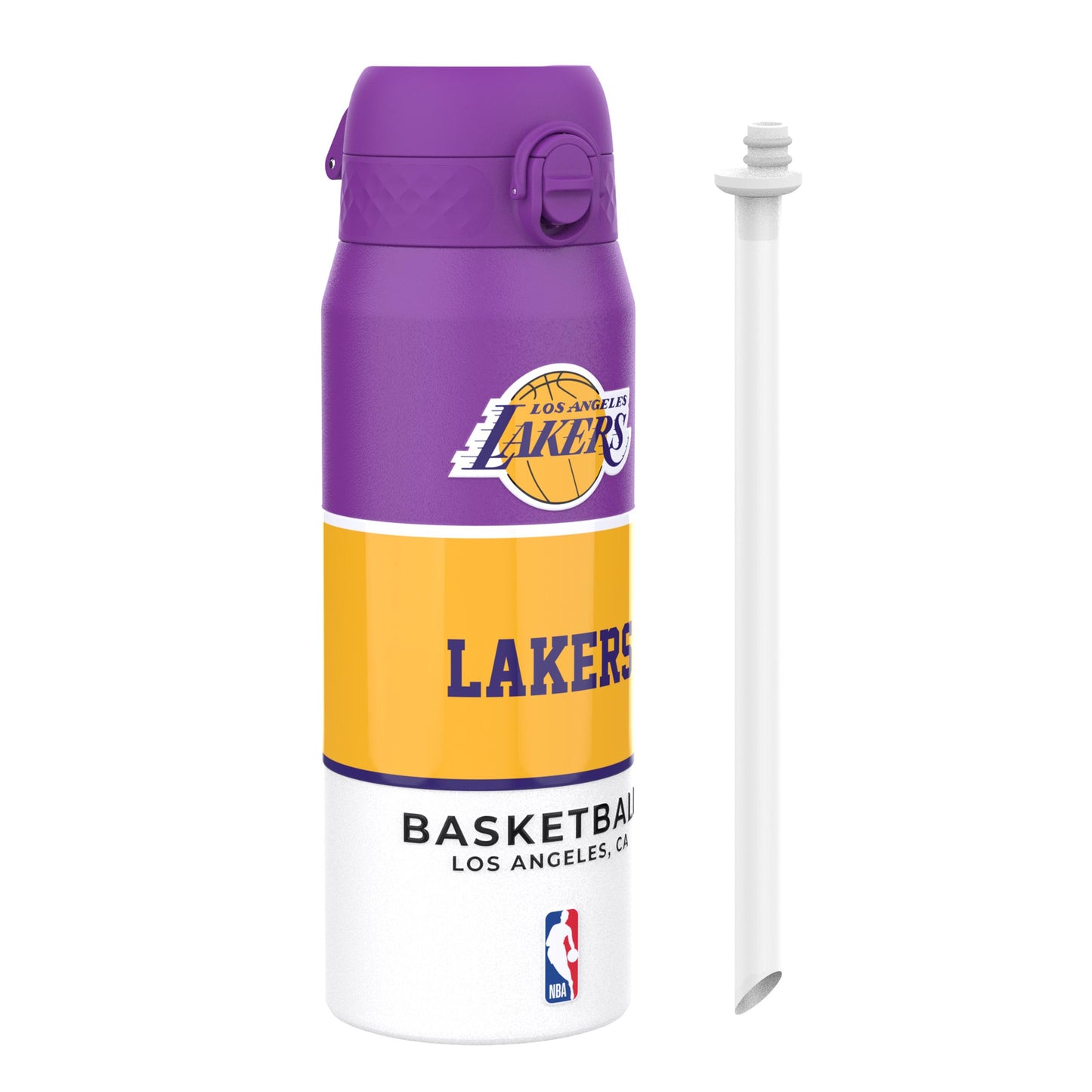 NBA x Ion8 Sports, Insulated Bottle, LA Lakers, 750ml (24oz)