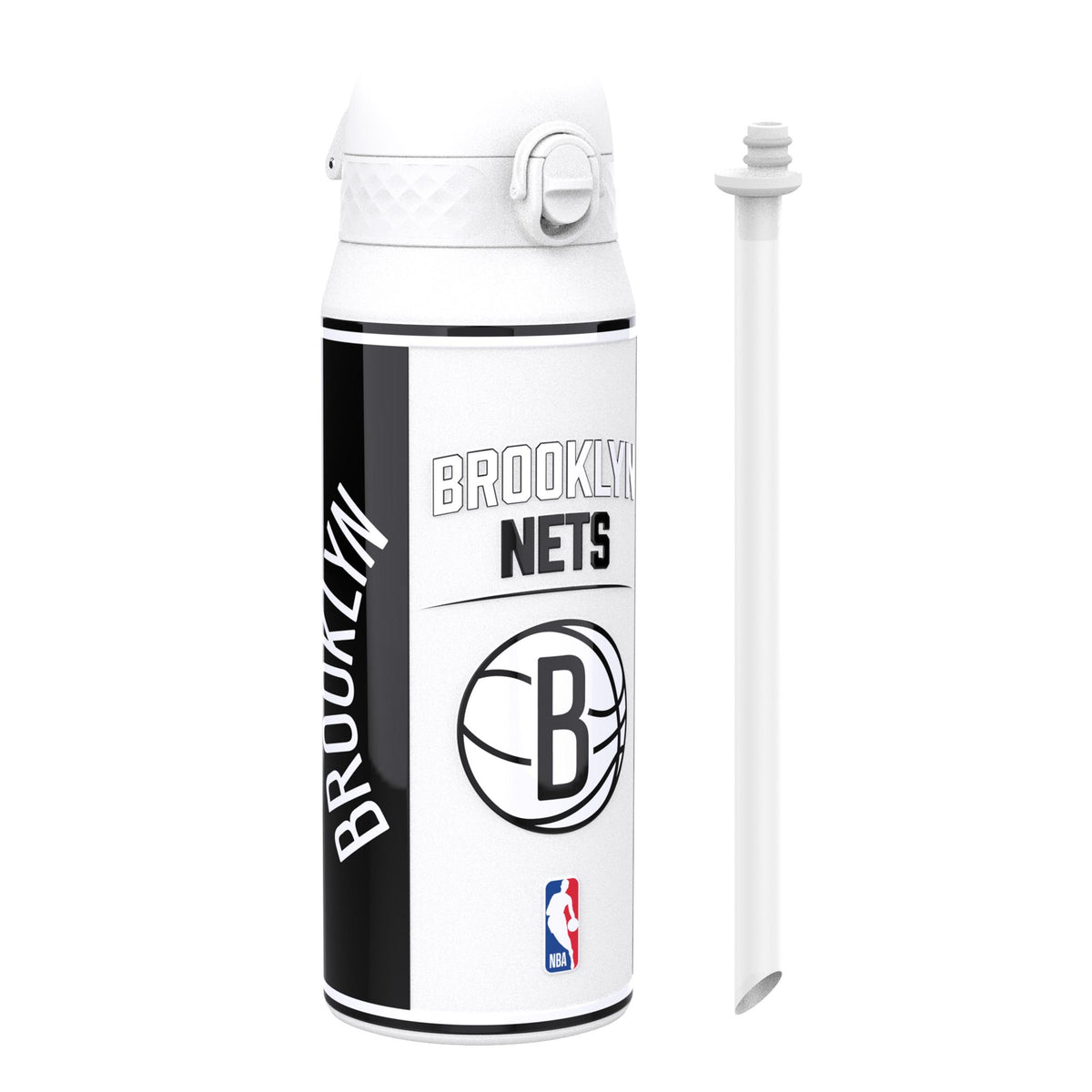 NBA x ION8, Insulated Steel Bottle, Brooklyn Nets, 750ml (24oz)